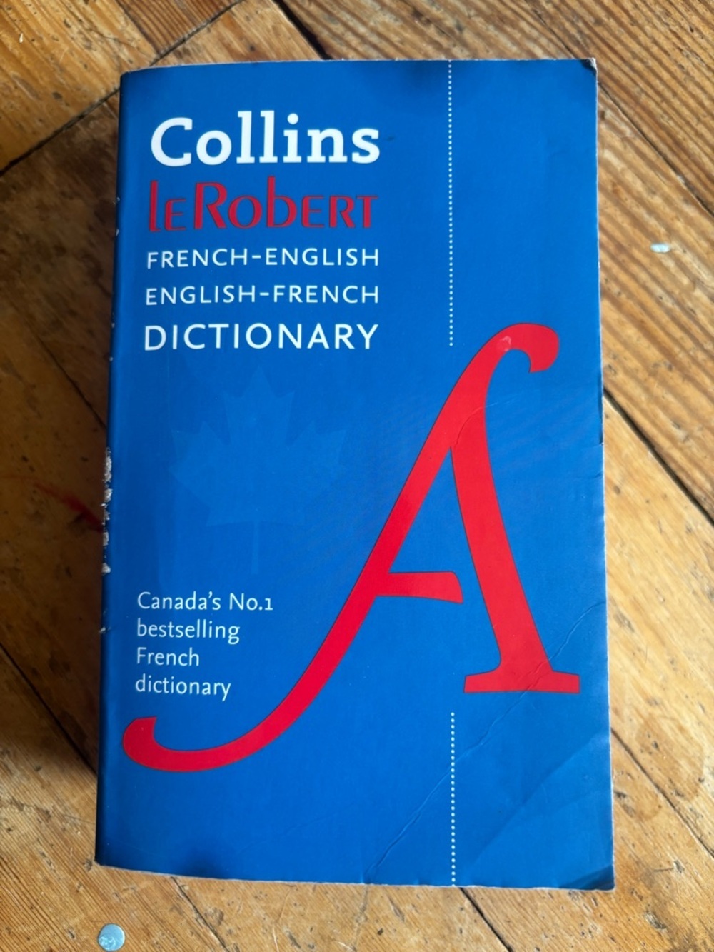 3/$20 Collins Le Robert French-English Dictionary - compact soft cover